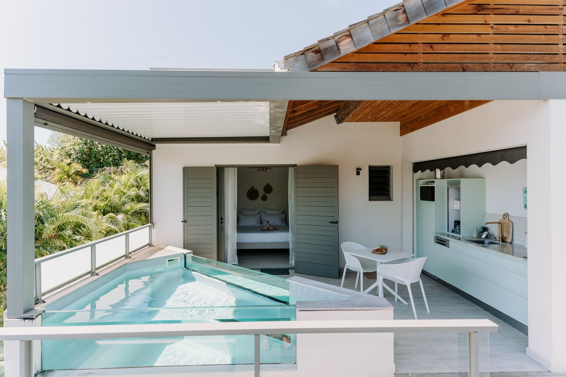 Ste-Anne - Studio avec piscine